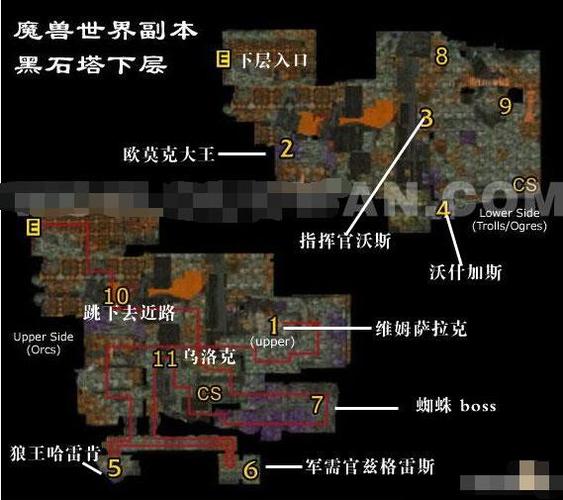 怀旧服黑石山有几个副本游戏截图