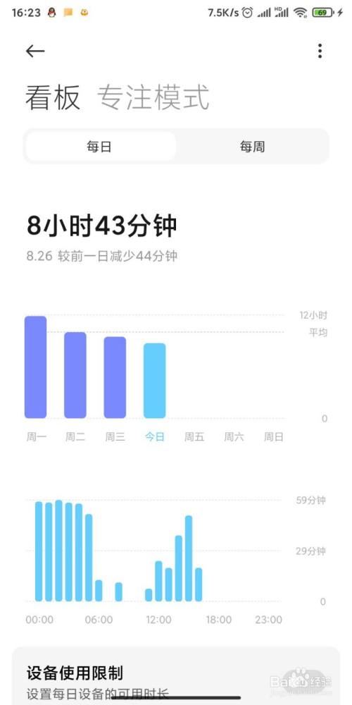 小米手机软件使用时间查询注意事项缩略图