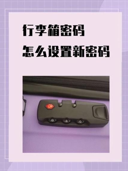 行李箱密码忘记了怎么办?缩略图