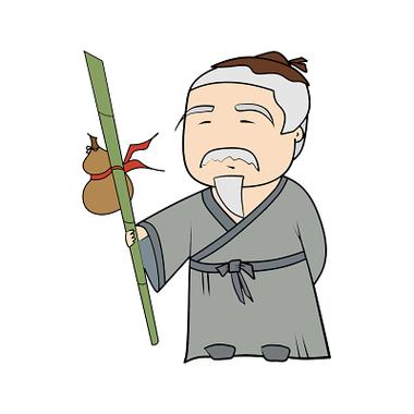 华佗头像简笔画图片缩略图