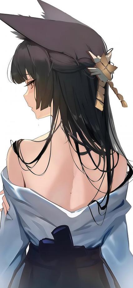 二次元黑长直少女游戏截图