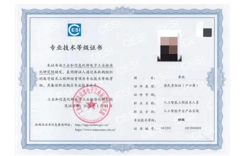 人工智能证书有哪些图标