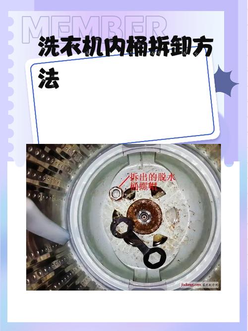 小天鹅洗衣机拆卸内桶方法缩略图