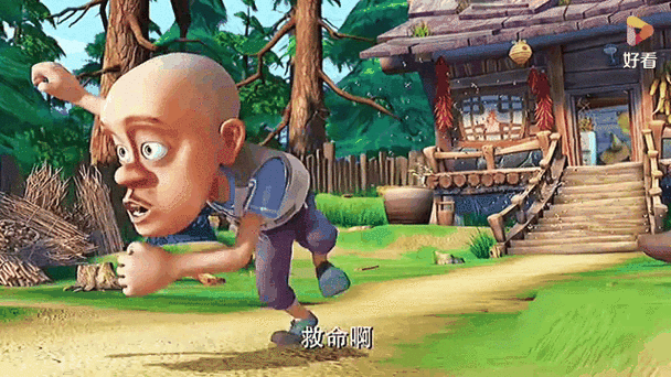 夺宝熊兵光头强嘟嘟片头倒放图标