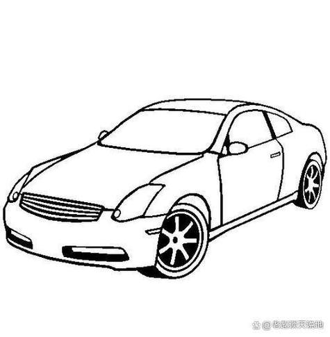 小汽车简笔画的绘画教程缩略图