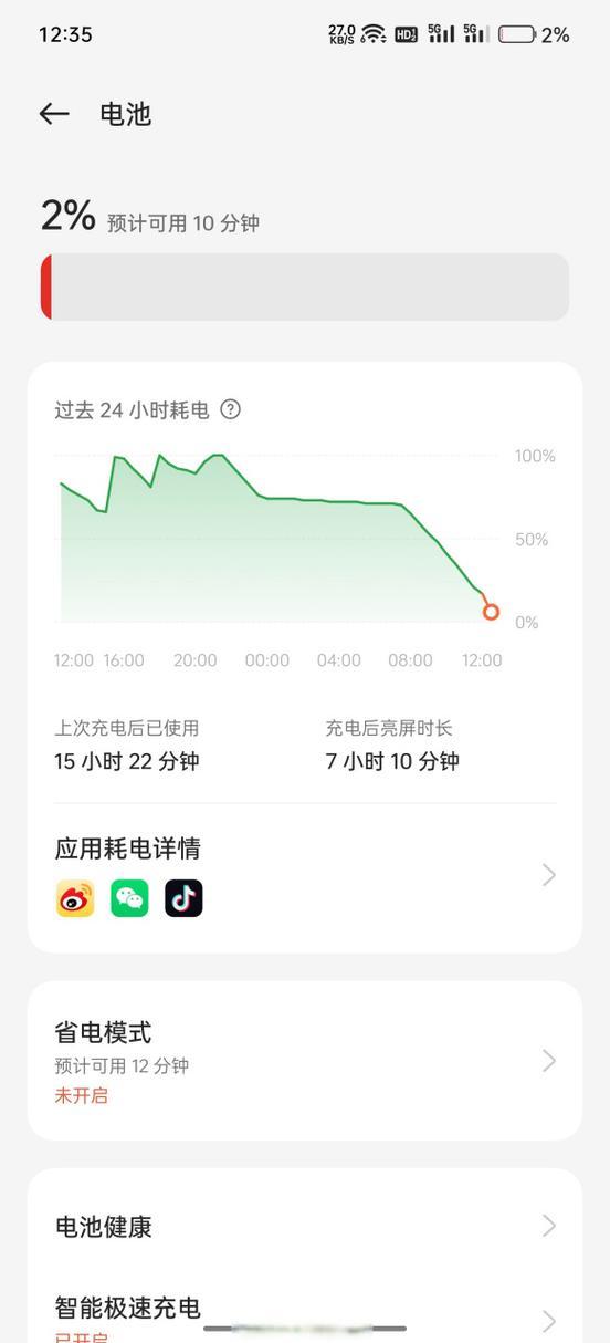 oppo手机电量一直显示100%缩略图