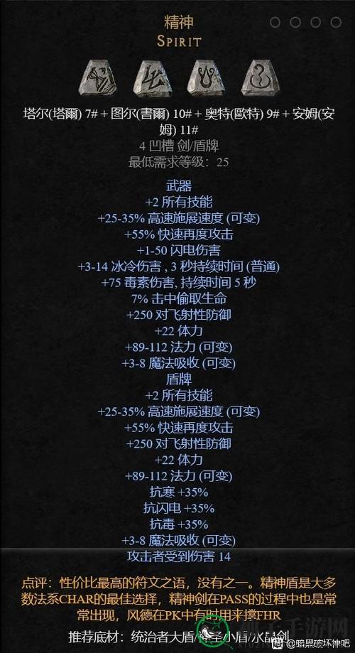 暗黑破坏神2重制版符文之语装备大全缩略图