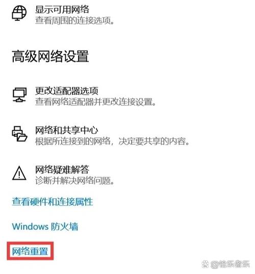 重置计算机的网络配置是什么意思图标