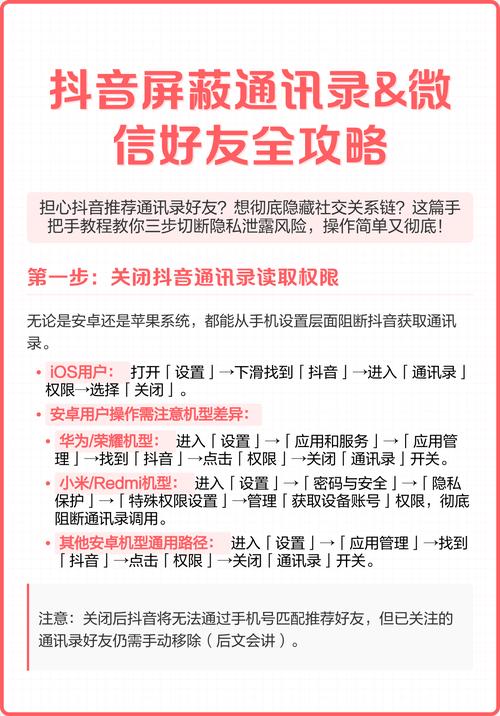 抖音里想屏蔽通讯录的人怎么屏蔽图标