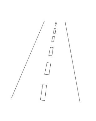 马路简笔画缩略图