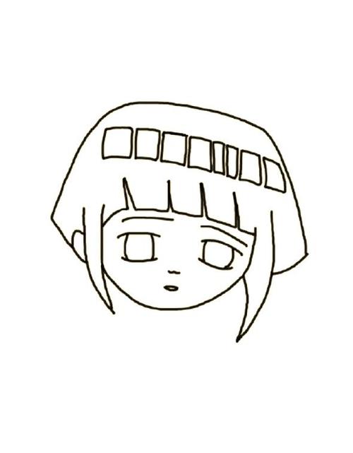 火影忍者简笔画日向雏田游戏截图