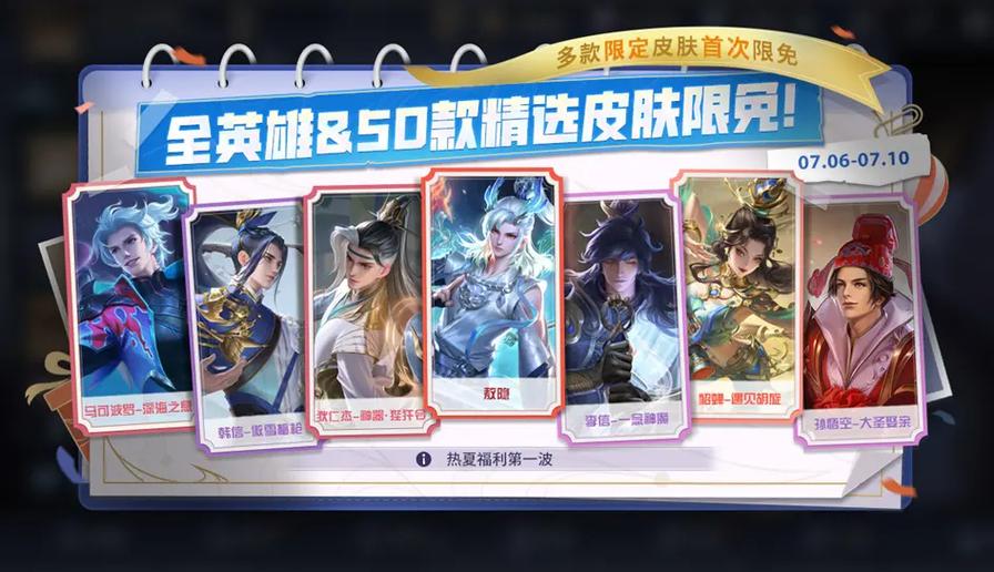 王者荣耀里英雄限免是什么意思图标