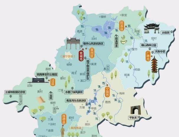 敬亭山不爬山最佳路线图标