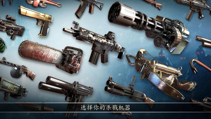 一个打僵尸的单机游戏,有很多武器缩略图