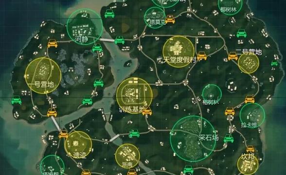 和平精英海岛地图跑酷在哪里图标