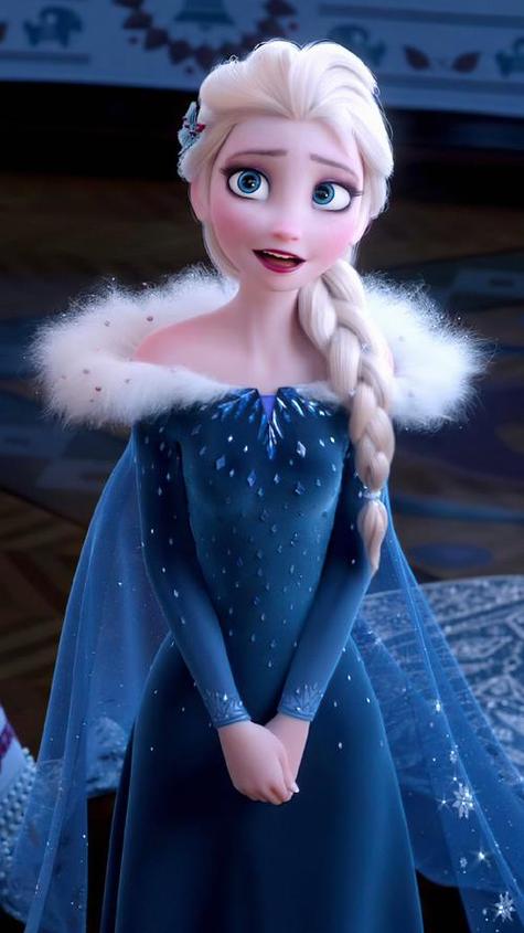 冰雪奇缘艾莎公主裙子缩略图