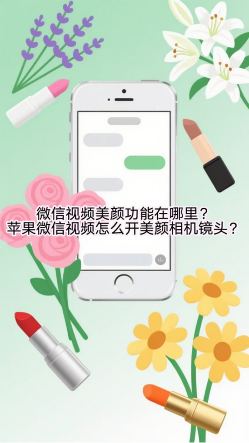 微信视频能开美颜吗图标