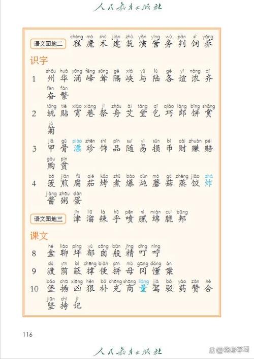 语文二年级下册必背内容缩略图