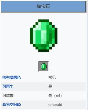 我的世界主页绿宝石有什么用缩略图