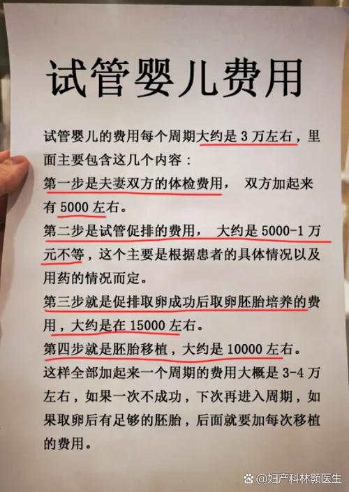 试管婴儿费用大概要多少钱缩略图