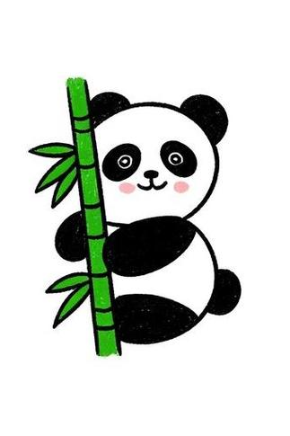 熊猫简笔画图片缩略图