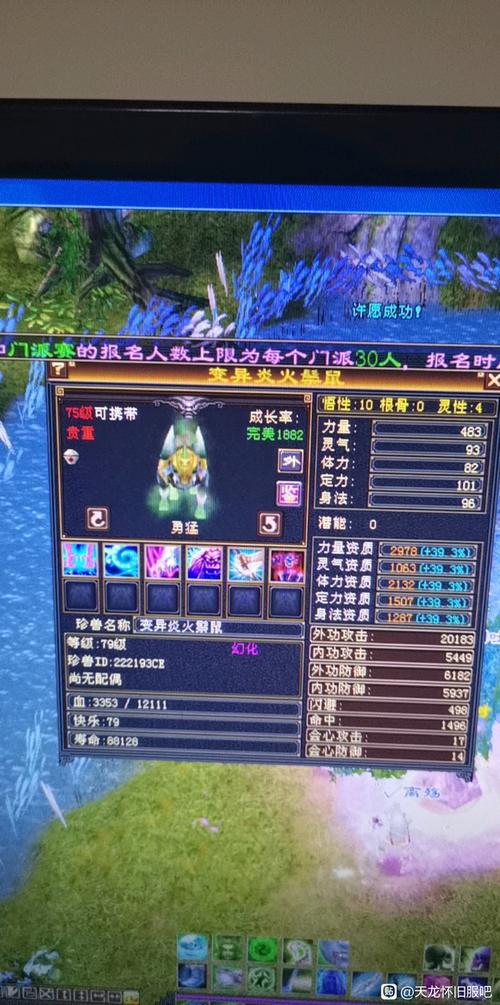 天龙八部体力宝宝怎么打技能缩略图
