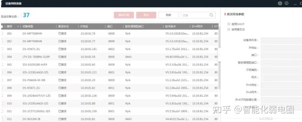 海康威视摄像头ip地址怎么查看缩略图