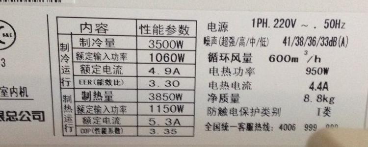 1.5匹空调1小时多少度电游戏截图