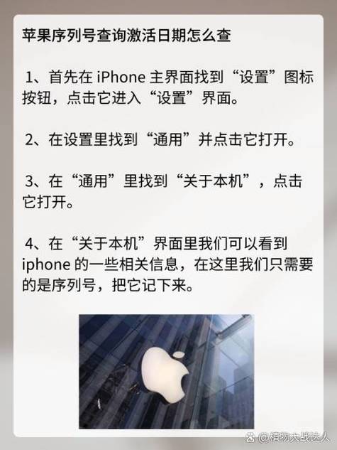 苹果官网查询序列号激活日期图标
