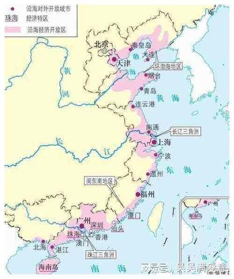 中国哪个省靠近太平洋缩略图