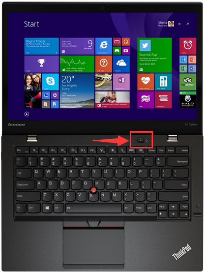 lenovo笔记本电脑怎么开机按哪个键缩略图