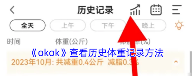 okok怎么记录第二次体重游戏截图