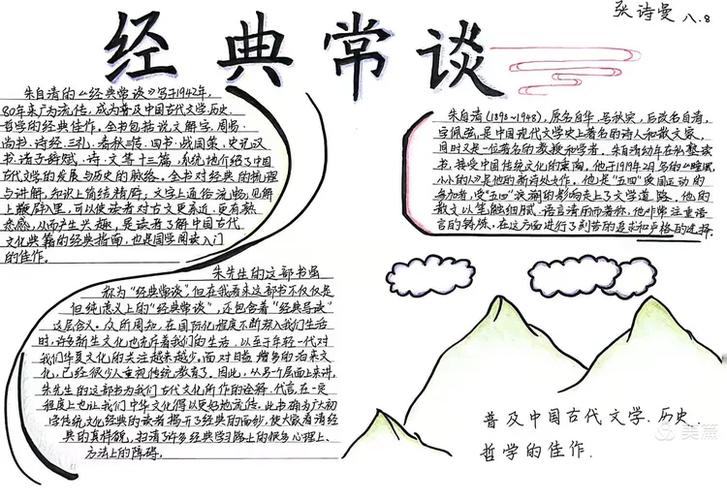 经典常谈手抄报内容缩略图