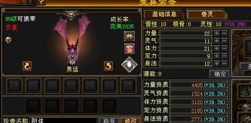 天龙八部75和85附体宝宝差距缩略图