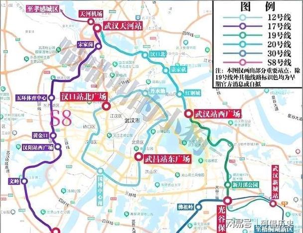 武汉二十三号线地铁线路图缩略图
