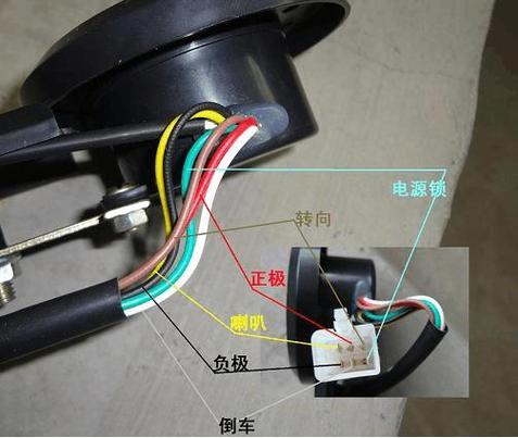 电动车加灯线接什么地方图标