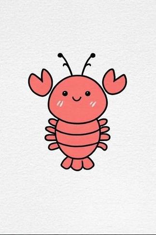 qq红包龙虾怎么画简笔画图片缩略图