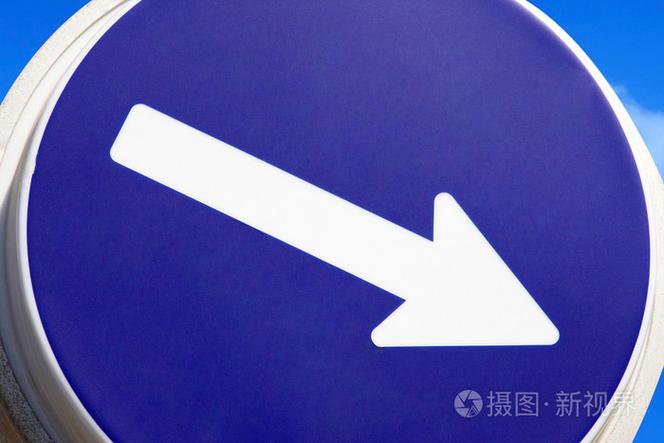 路口蓝色向右箭头表示什么意思游戏截图