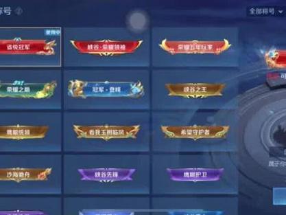王者荣耀省级赛事战队称号怎么获得游戏截图