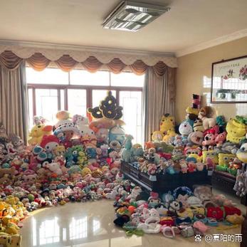 房间摆满了娃娃图标