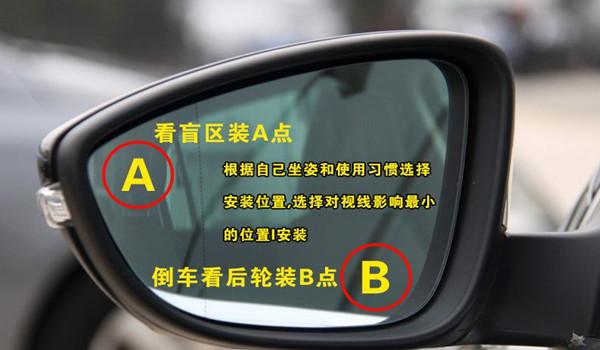 汽车倒车小圆镜安装位置缩略图