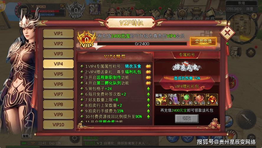 仙域超级vip怎么弄游戏截图