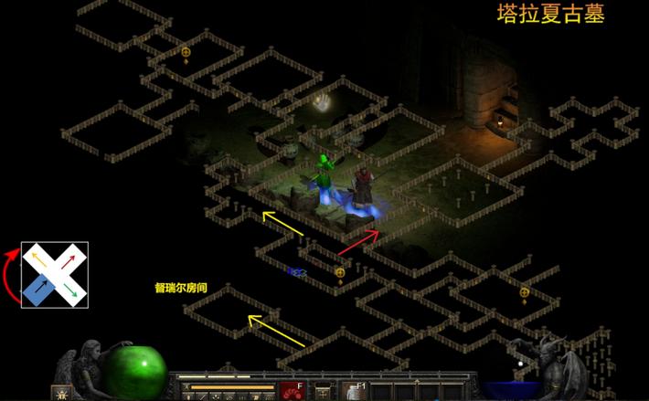 暗黑2重制版地图每次都重置图标
