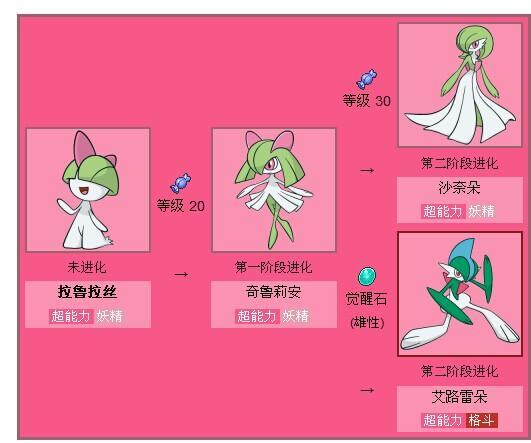 口袋妖怪魂银精灵进化等级缩略图