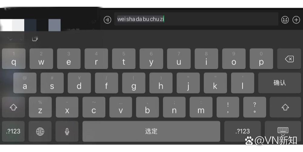 为什么ipad打字时没有字出现游戏截图