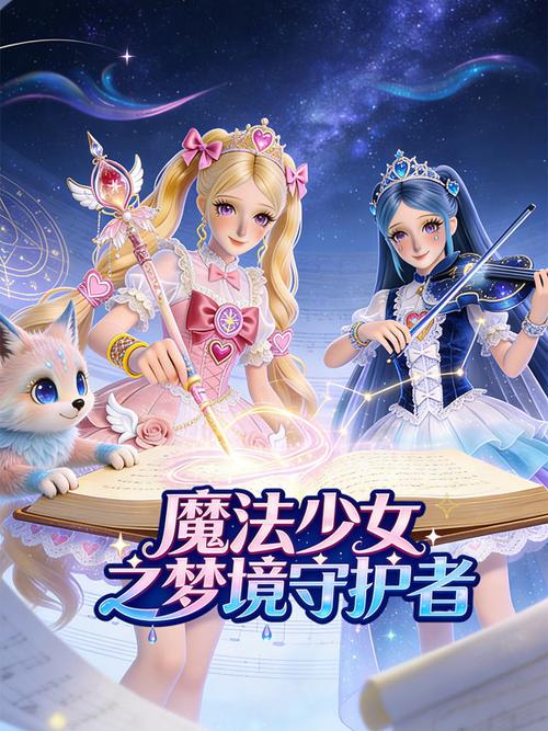 魔法少女题材的动漫游戏截图