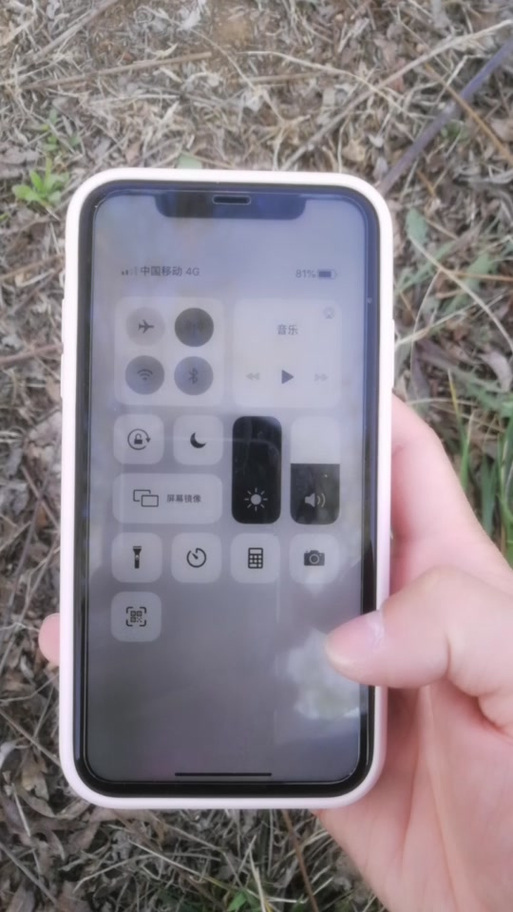 手机屏颜色突然变灰了