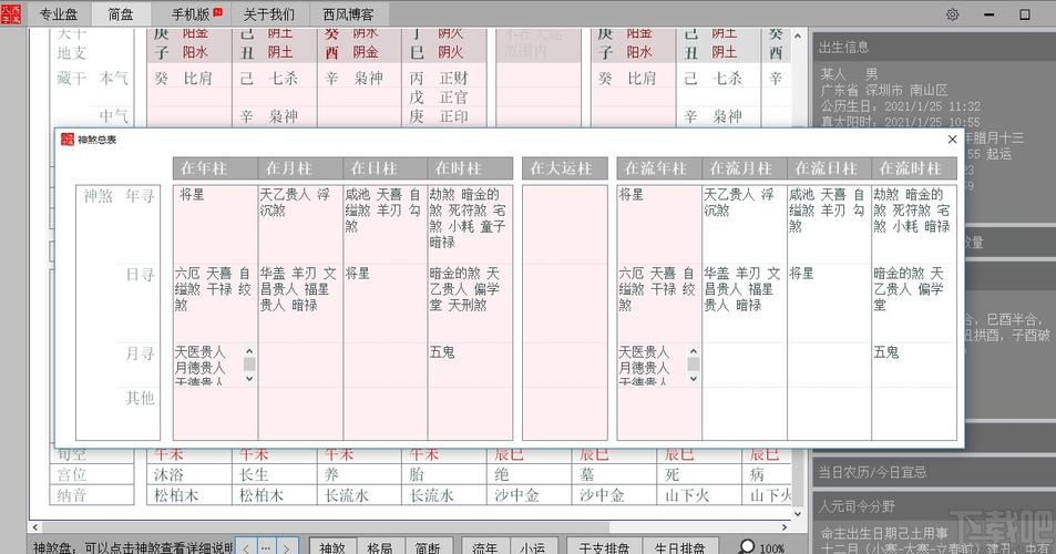 西风四柱八字排盘(免费版)最新版本更新内容