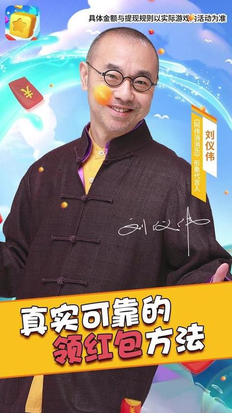 阿伟消消乐刘仪伟代言图标