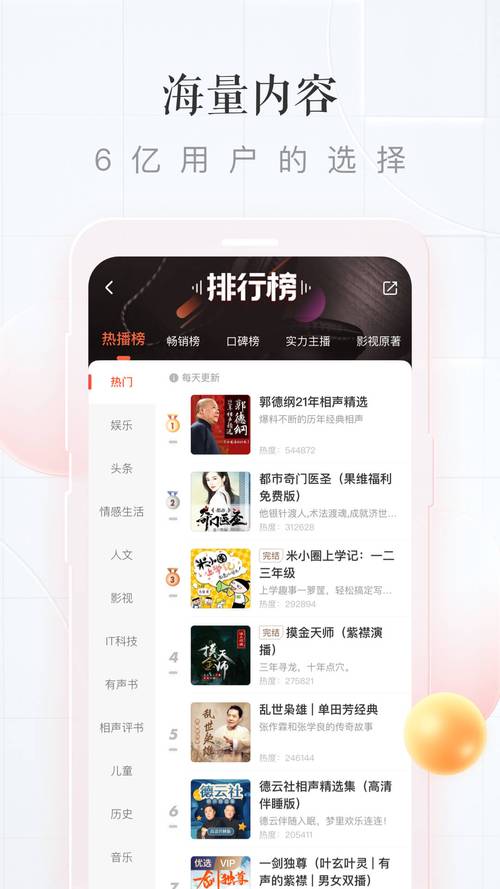 喜马拉雅听书免费版官网版